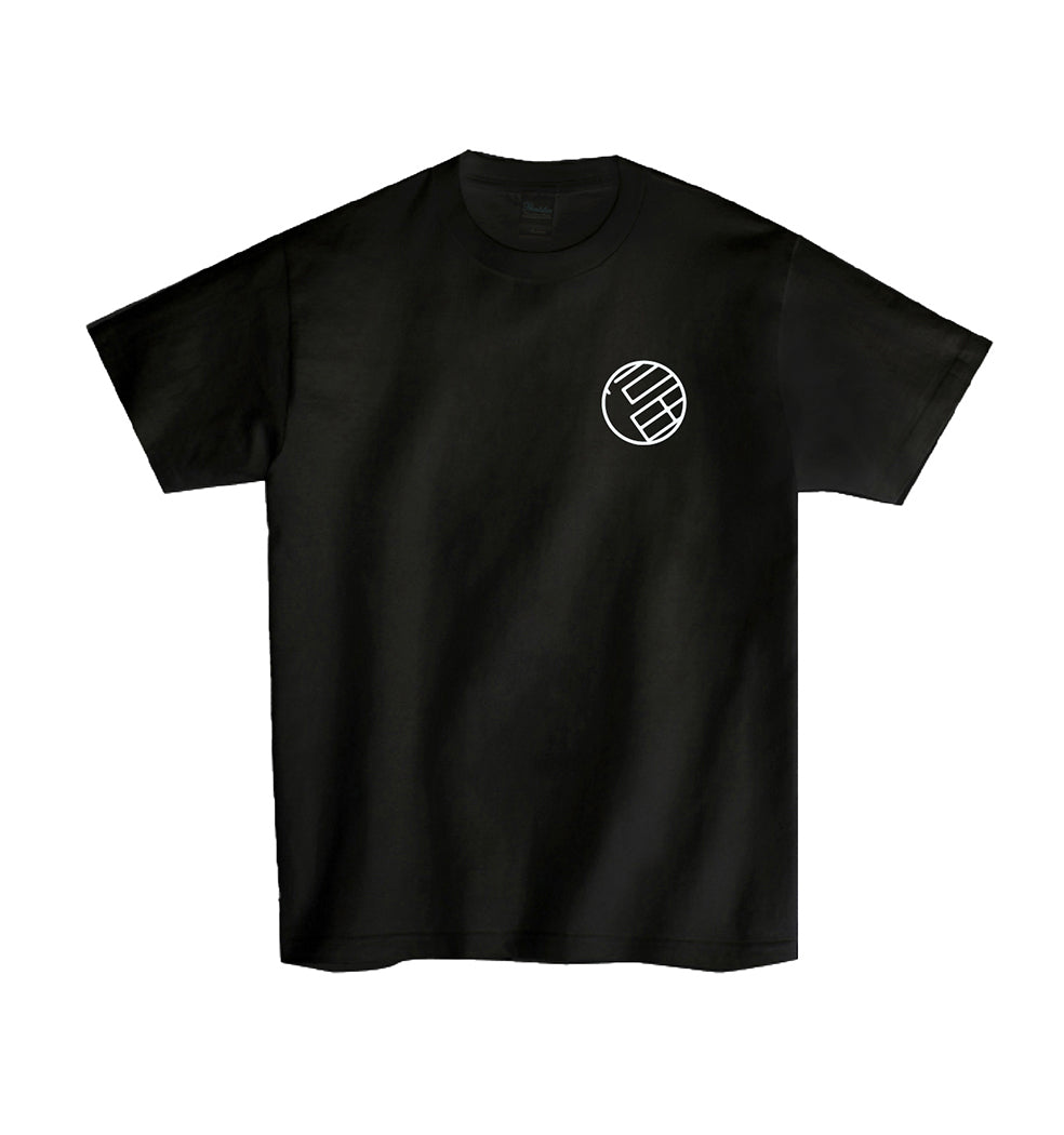 七輪屋丸富スタッフTシャツ黒