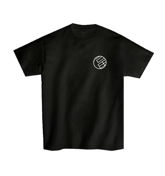 七輪屋丸富スタッフTシャツ黒